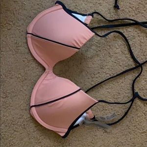 Pink bathing suit top